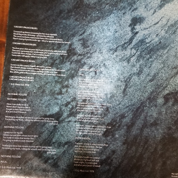 1979 UK "Danger Money" Vinyl Record - Picture 7 of 11